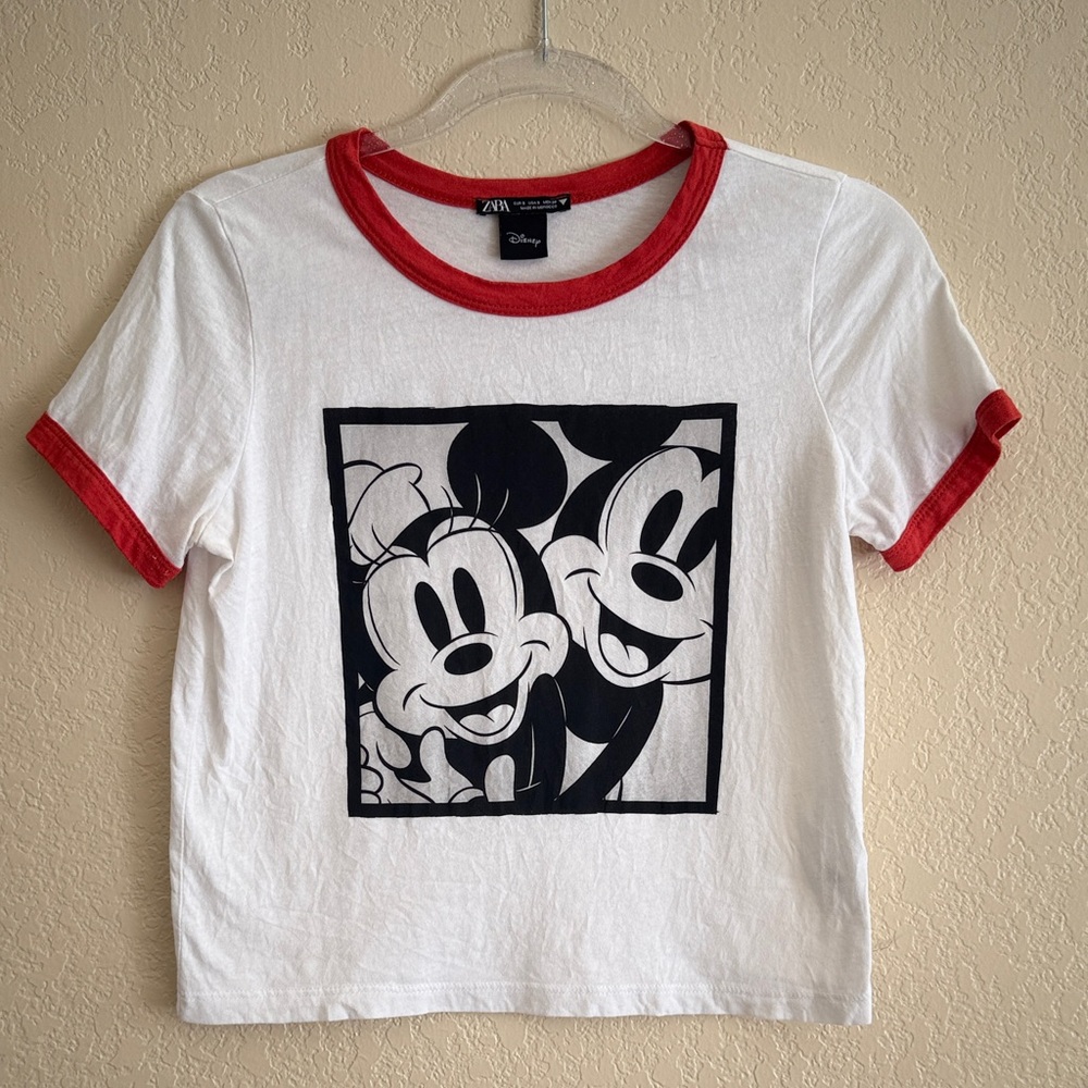 Zara Disney Crop Top